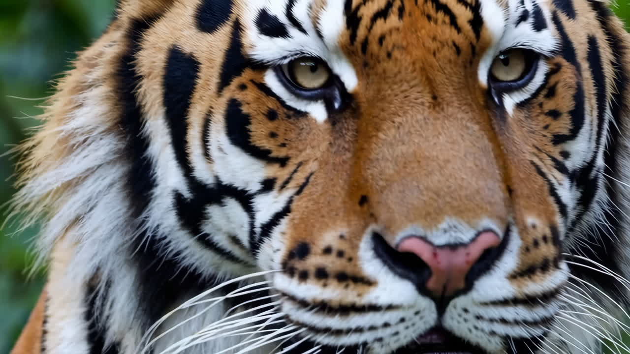Close-up of a Tiger's Face