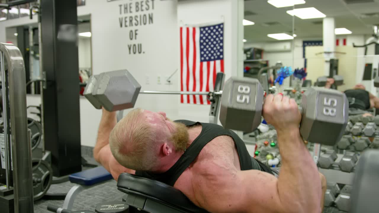 Gym Working Training. Fit Muscle Body Workout