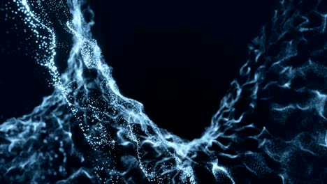 particles dust abstract light bokeh motion titles cinematic background loop