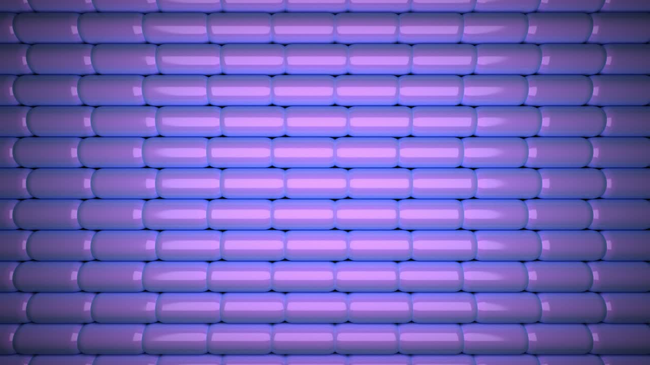 esferas caprichosas que se arrastran en círculo sobre un fondo de gradiente.