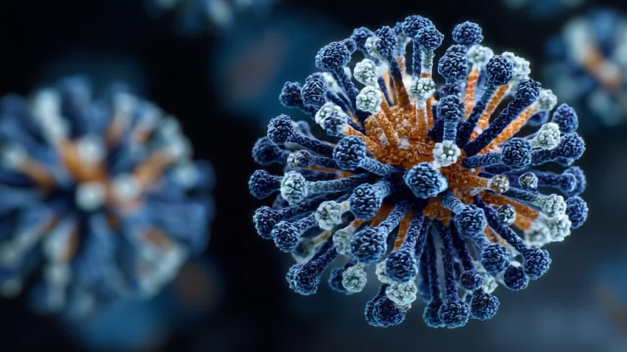 Visualizzazione microscopica di strutture cellulari complesse: Uno studio delle loro intricate caratteristiche e modelli sotto osservazione scientifica.