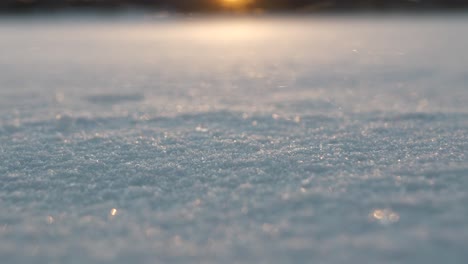 Winter-Windgepeitscht-Auf-Schneeoberfläche.-Ebenerdig