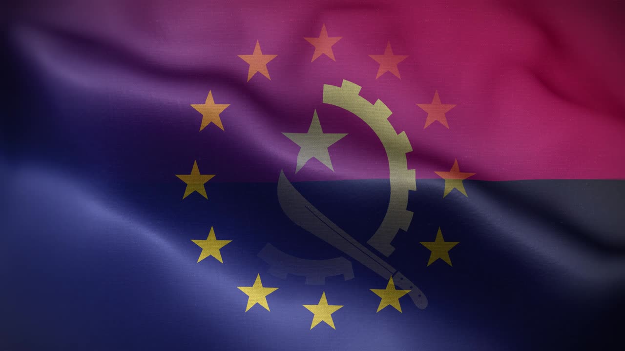 eu 앙골라 발 루프 배경 4k