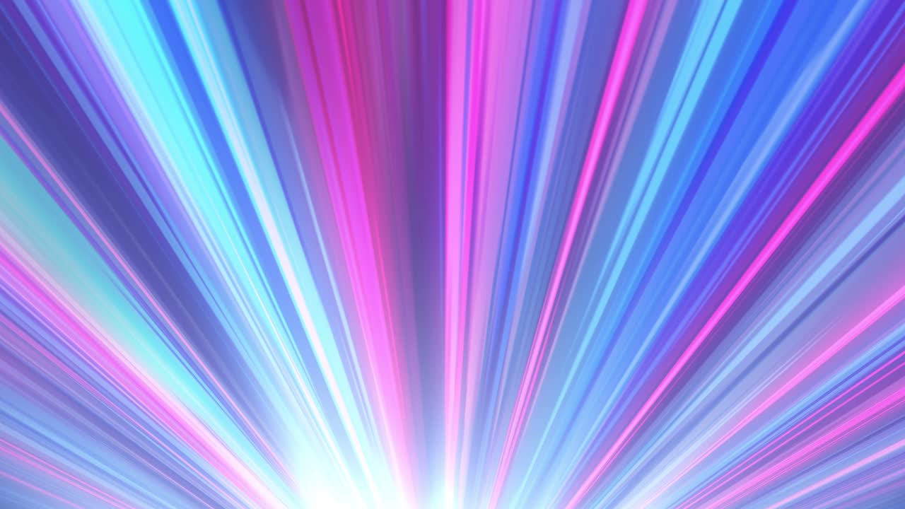 Vibrant Radial Speed Lines