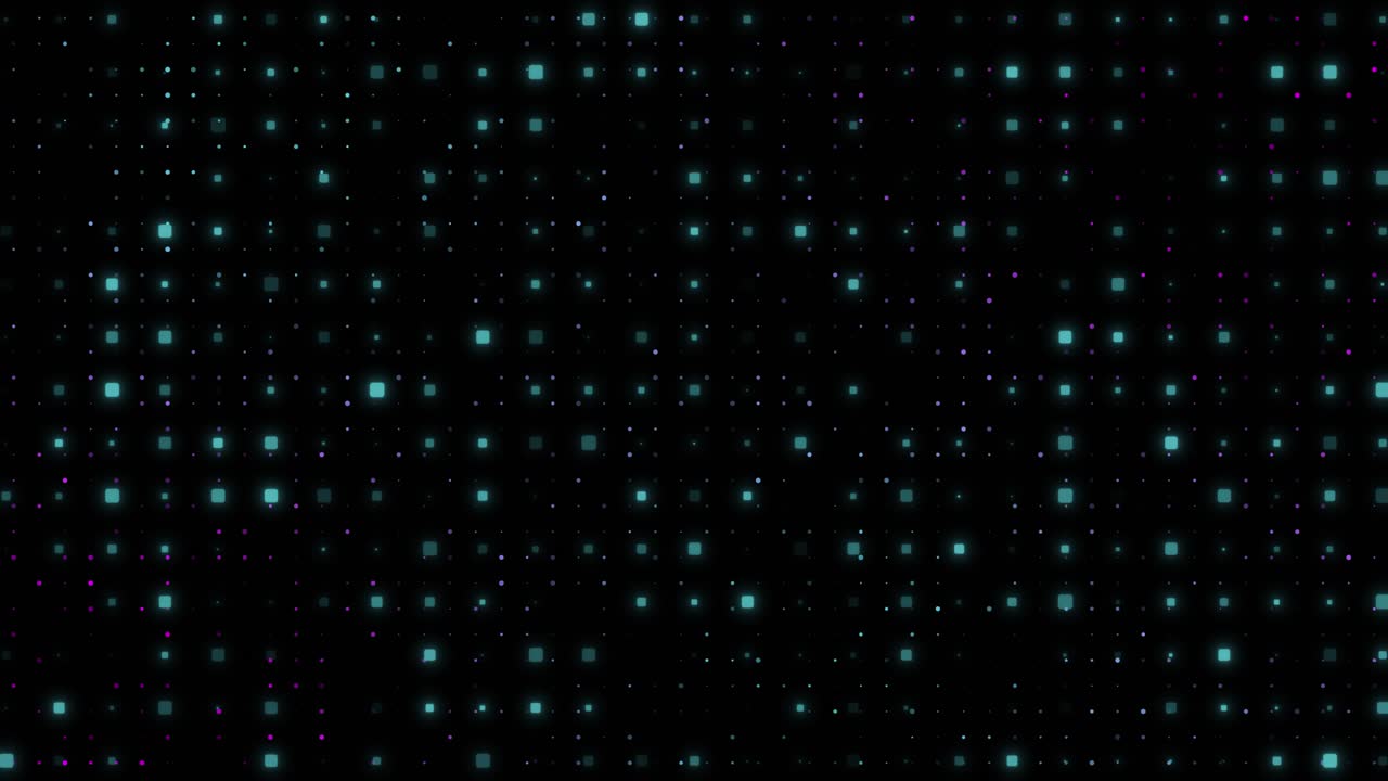 Abstract technology background with moving lines dots network digital data communication digital