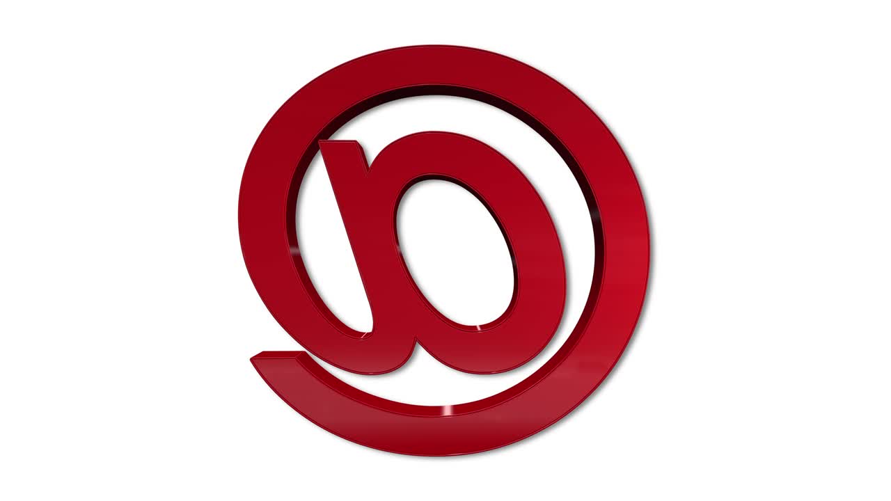 빨간색 기호 회전 루프