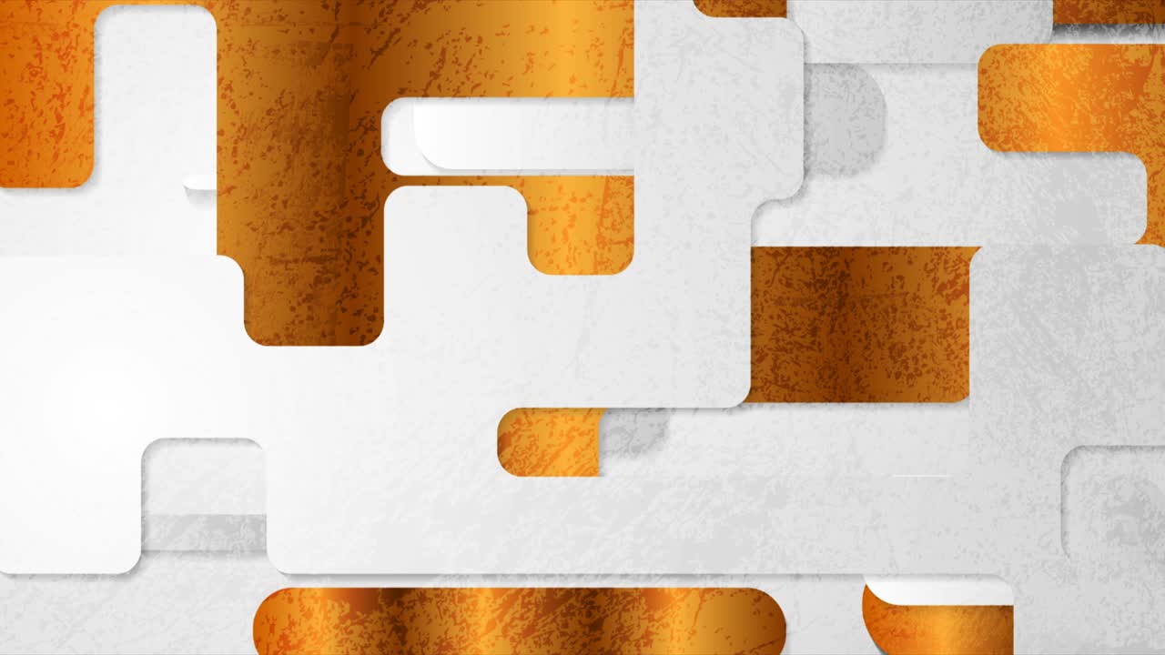 Luxury golden and grey grunge geometric motion background