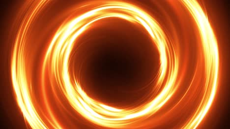 efecto de luz espiral circular abstracto