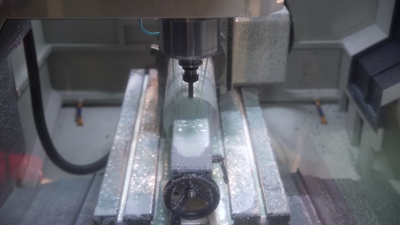 Metalworking CNC milling machine.