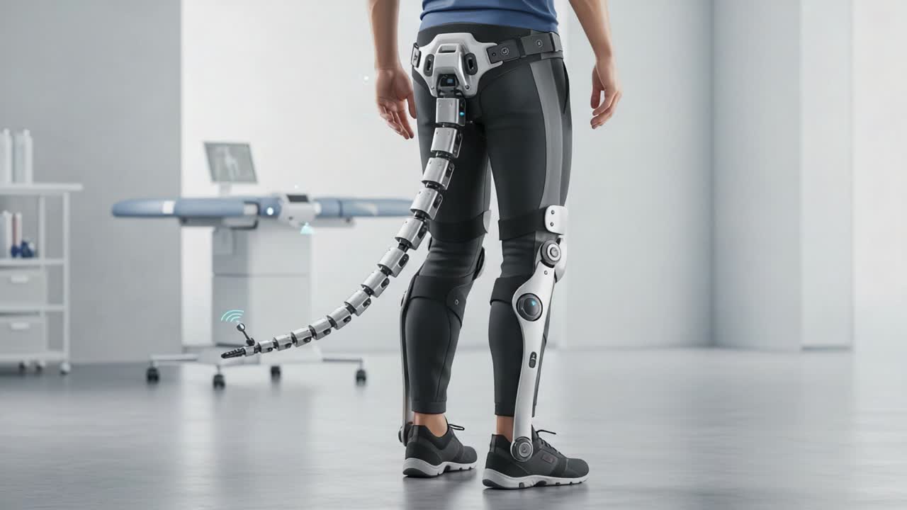 Advanced Exoskeleton Technology Enhances Mobility and Support for Individuals, Showcasing Innovative Design and Functionality in Modern Rehabilitation Settings