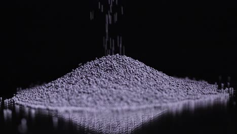 pile of small purple granules