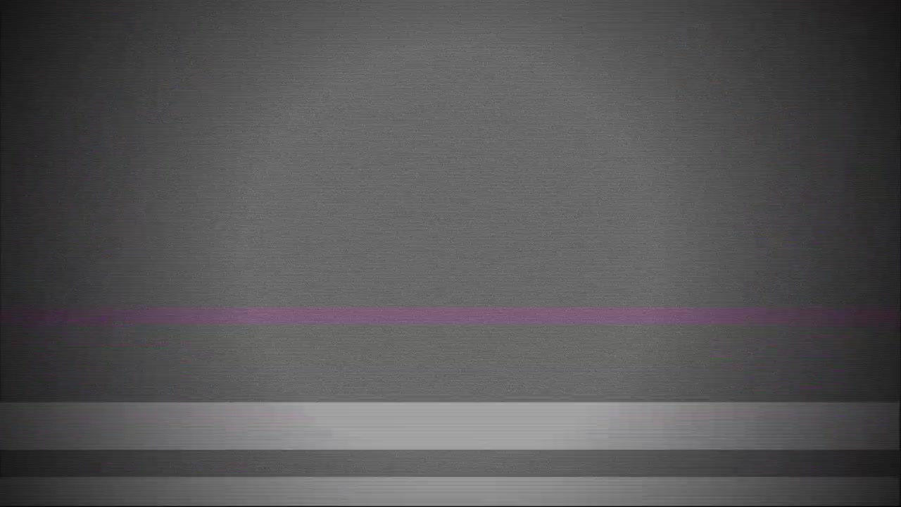 Digital glitch-effekt med bevægelige vandrette linjer