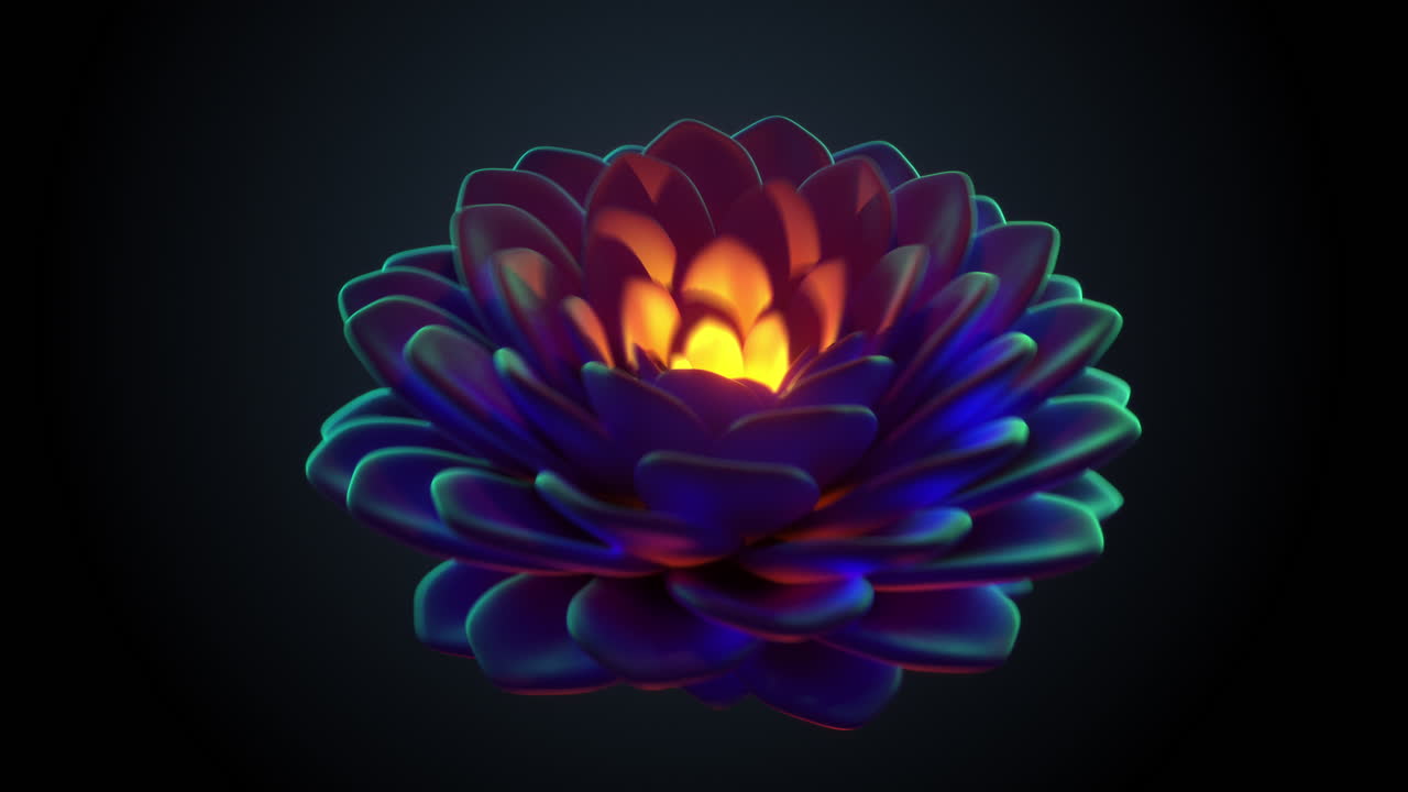 flor infinitamente floreciente, apta para la meditación