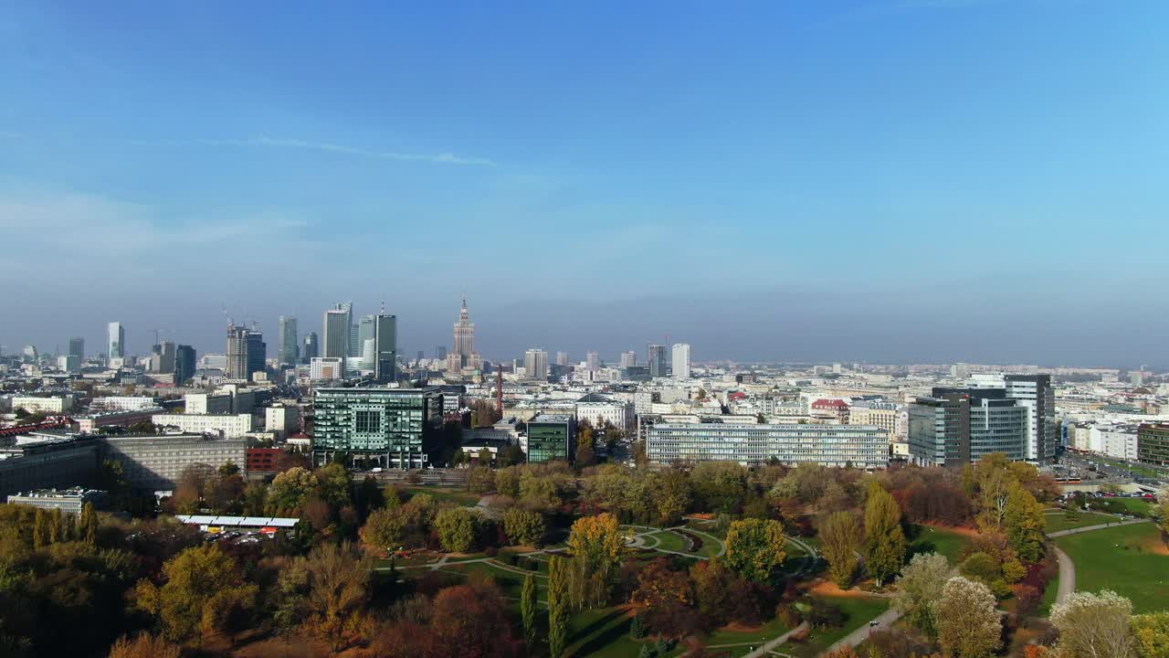 동유럽, 폴란드 도시 바르샤바, 스모그와 환경 오염에 맞서 다시 친환경 도시로 거듭나다