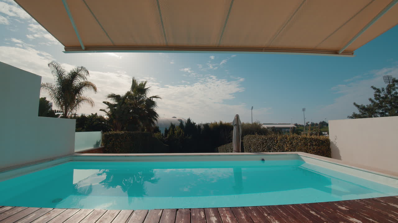Sunny pool villa in portugal