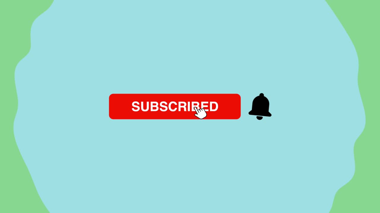 Youtube intro outro subscribe subcriber CTA call to action animation text animated background bell icon reminder lower thirds subscribed
