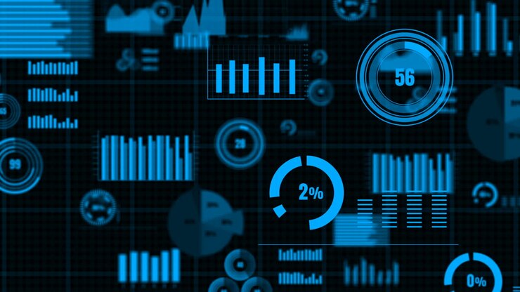 Visionary business dashboard for financial data analysis