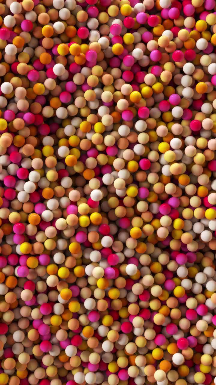 Colorful Sphere Pattern Background