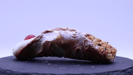 sweet cannolo siciliano