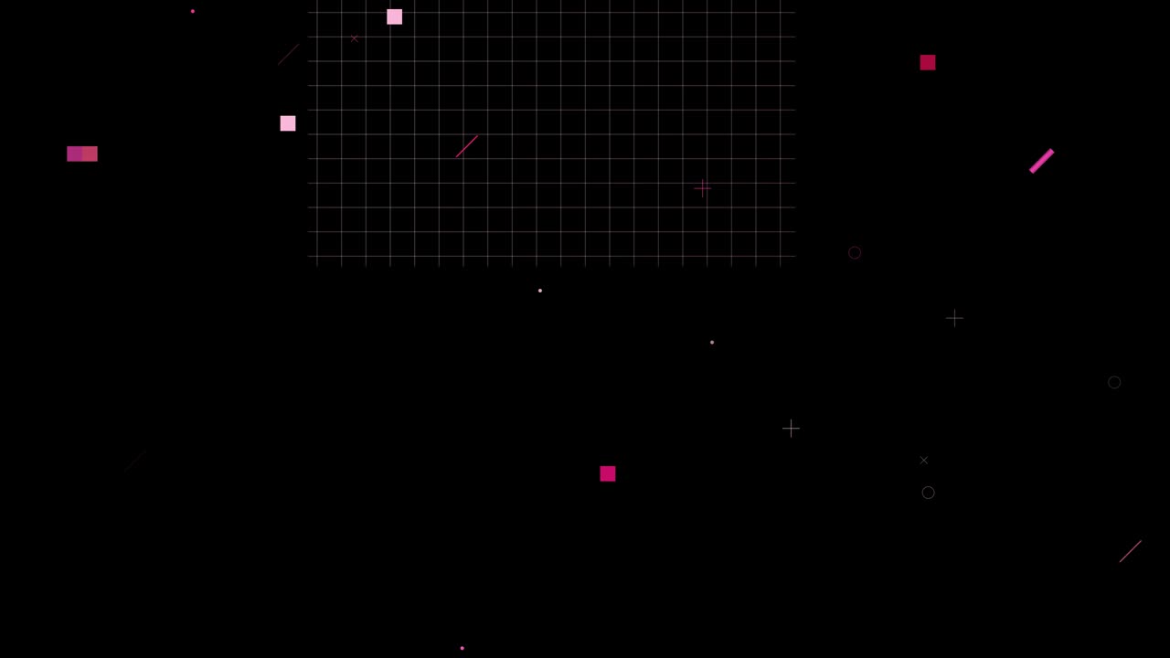 지점 그리드 추상 배경 루프 (vj)