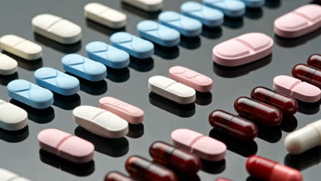 pastillas y cápsulas variadas