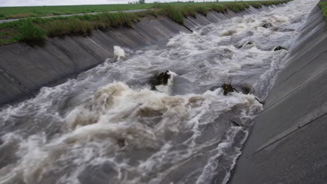 flooded canal