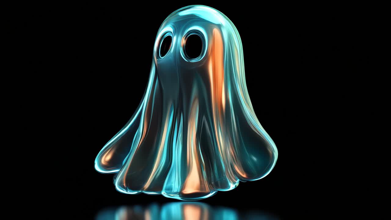Glowing Ghost 3D Model