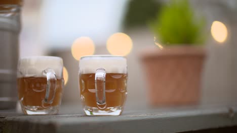 bier aus fass gießen