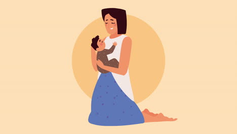 mother and baby