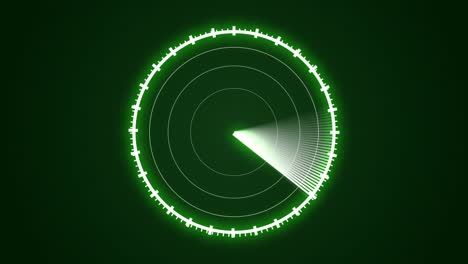 radar militar de aviación. escaneo por radio.