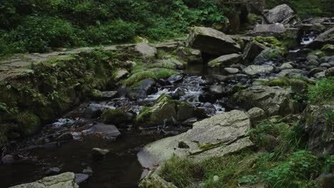 Pure-Mountain-Stream-along-Amidaga-Taki-Falls-in-Rural-Gifu-Japan