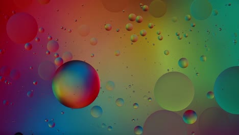 abstract colorful bubbles