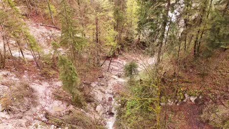 Hermosa-Vista-De-La-Cascada-De-Königssee-Cerca-De-La-Ciudad-De-Berchtesgaden-En-Los-Alpes-Bávaros,-Alemania