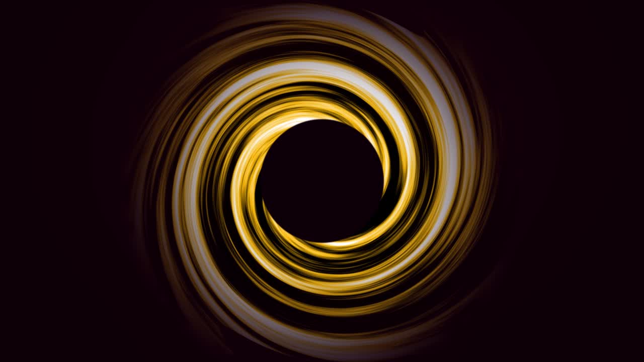 naranjas abstractas coloridas luces de círculo de neón animación de fondo