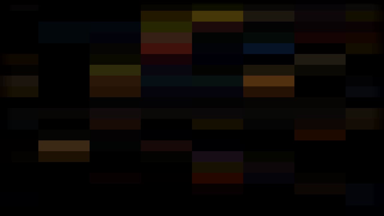 multicolor background of pixels in motion