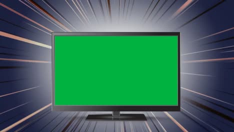 Televisión-De-Pantalla-Plana-Con-Pantalla-Verde.