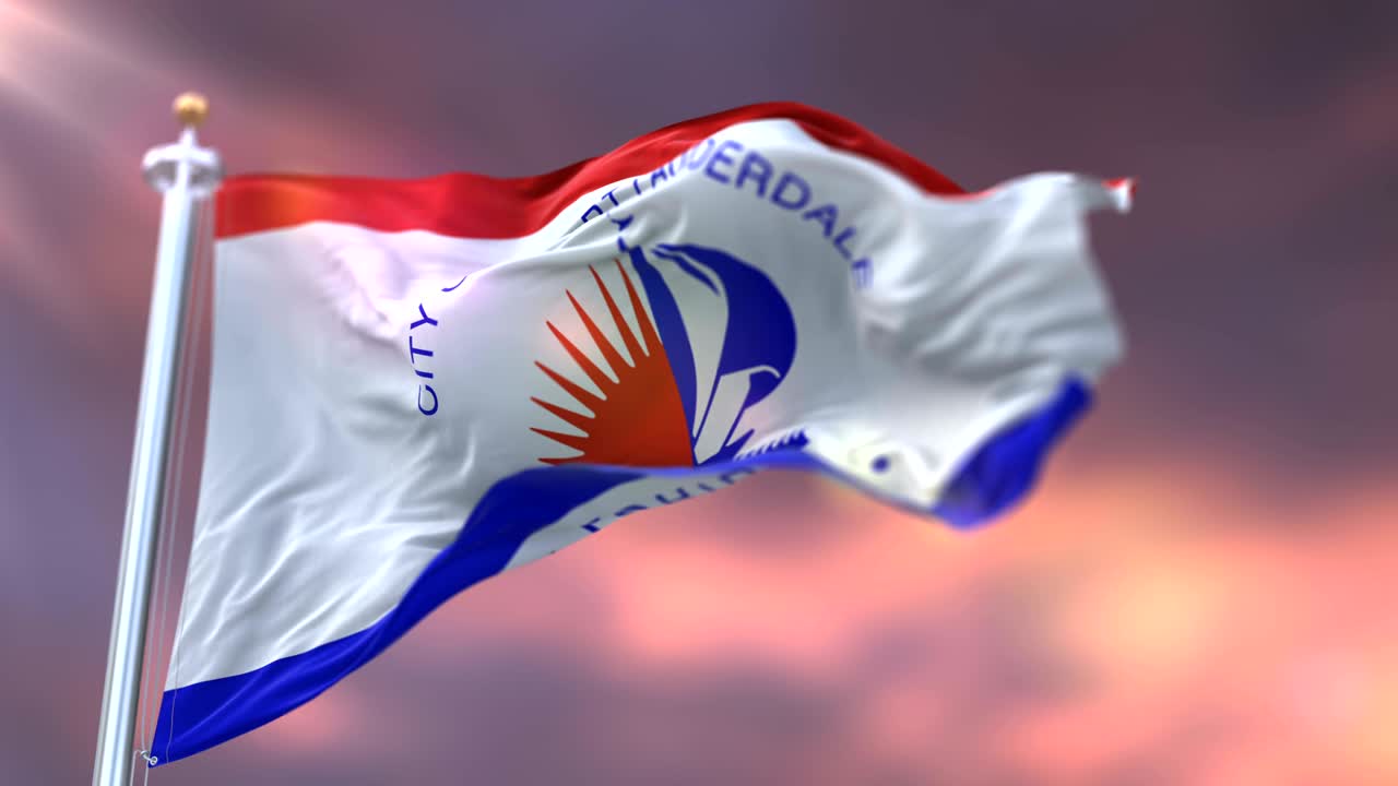 미국 플로리다 주 선에 있는 포트 로더데일의 발 - 루프