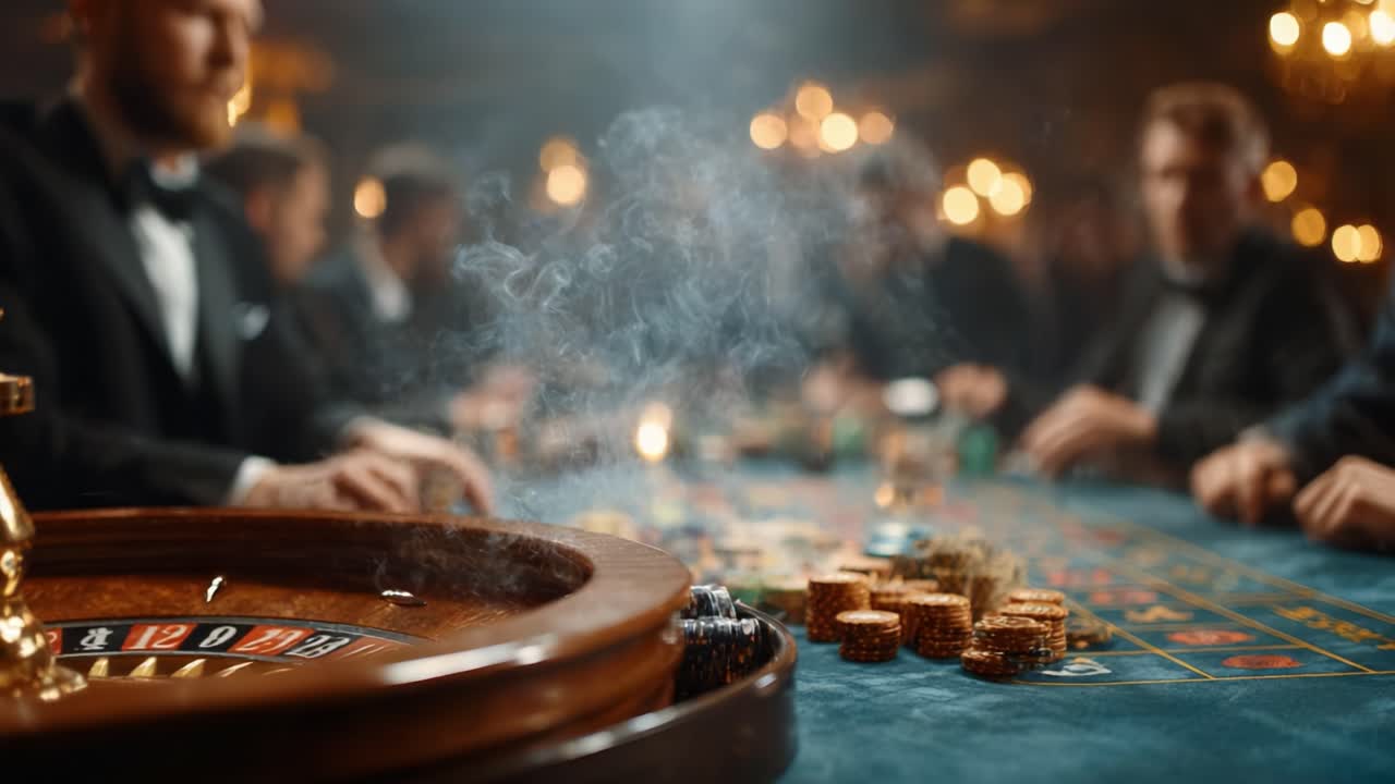 Tập trung cao độ tại bàn Roulette: Một đêm cờ bạc và chiến lược giữa sự quyến rũ của một môi trường sòng bạc sang trọng