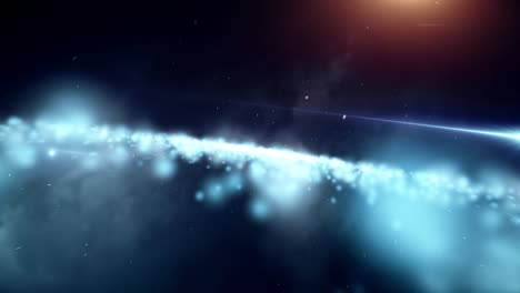 background with light particles and optical effects