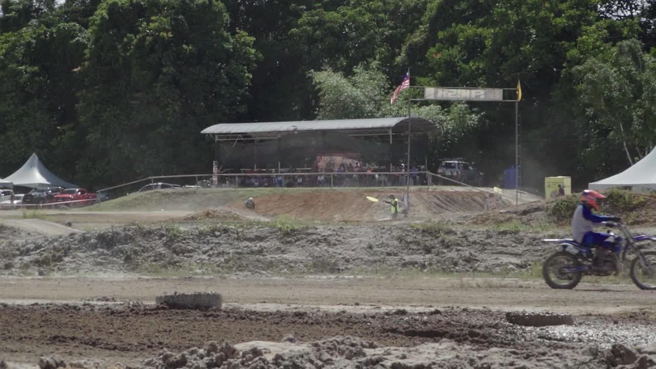Serikin Bau Dirt Bike Race,Kuching,Borneo.
