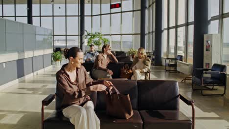 airport waiting area