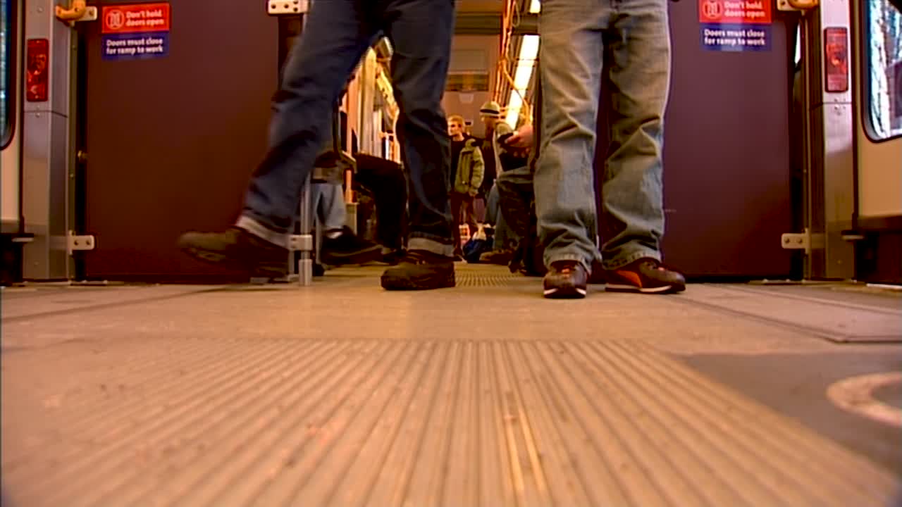 INSIDE PUBLIC TRANSPORTATION TRIMET MAX