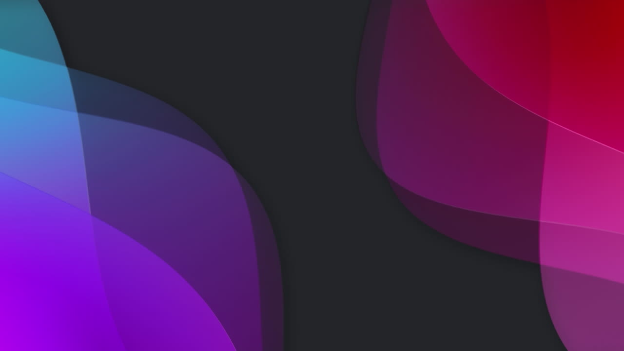 animación del texto de la nueva colección sobre formas sobre fondo negro