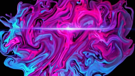 abstract swirling liquid colors with lightning