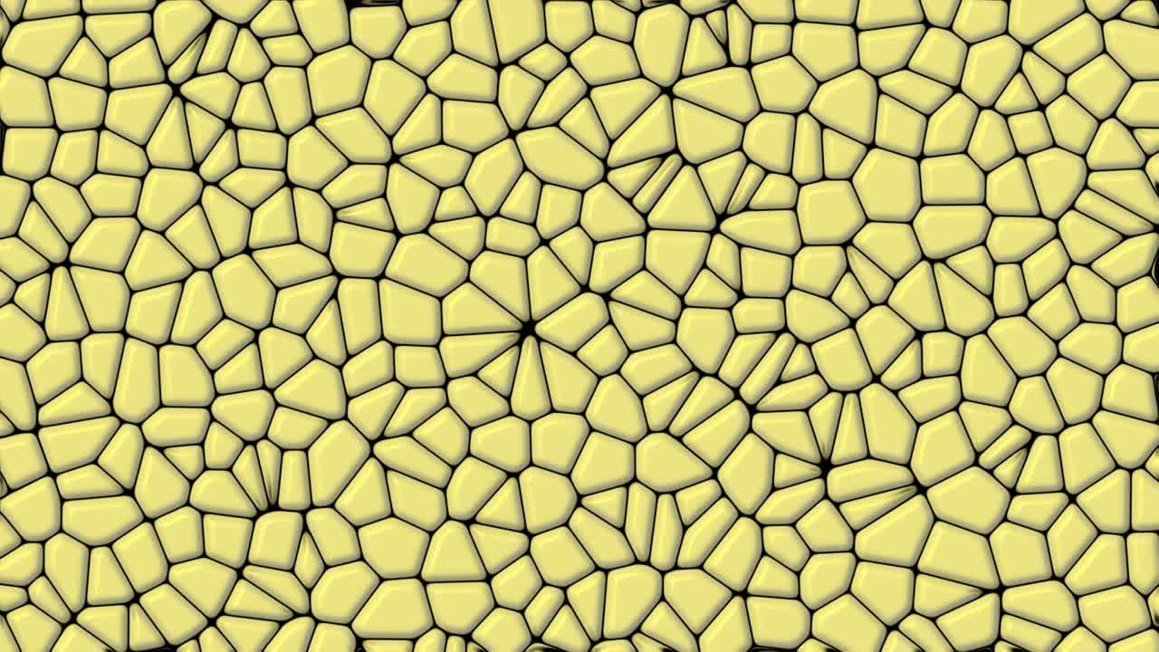 vídeo de animación abstracto en mosaico