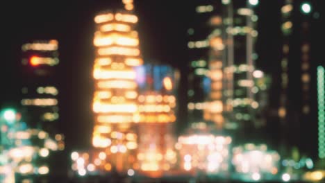 blurred abstract background lights cityscape view