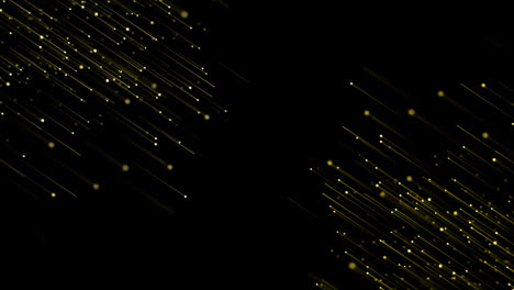 award-Gold-Particles.-shining-neon-lines-Glamour-Rain-falling-animation-on-black-background