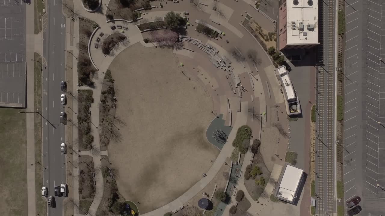 샬럿에 있는 제1구 공원의 조감도