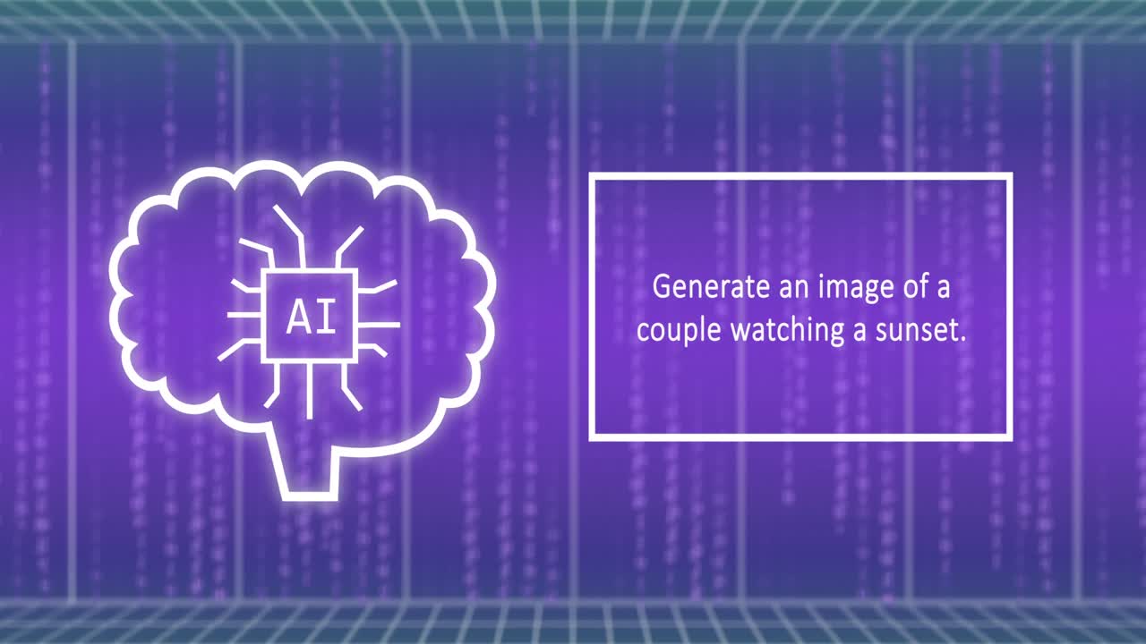 animación de codificación binaria a través de chat de ia digital y mapa del mundo.