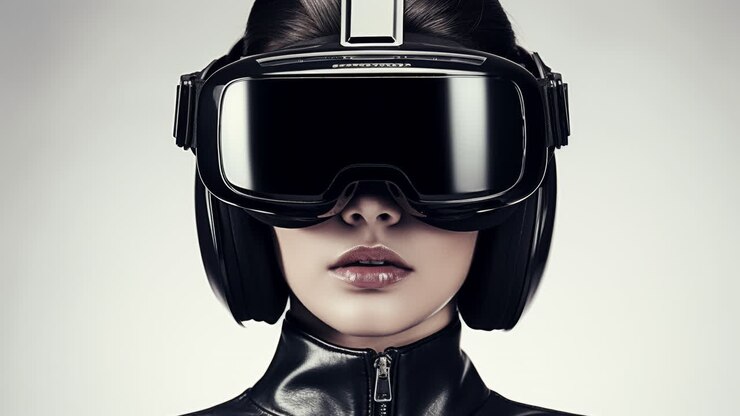 Robot IA femminili in stile business